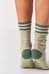 Free People Cozy Striped Socks