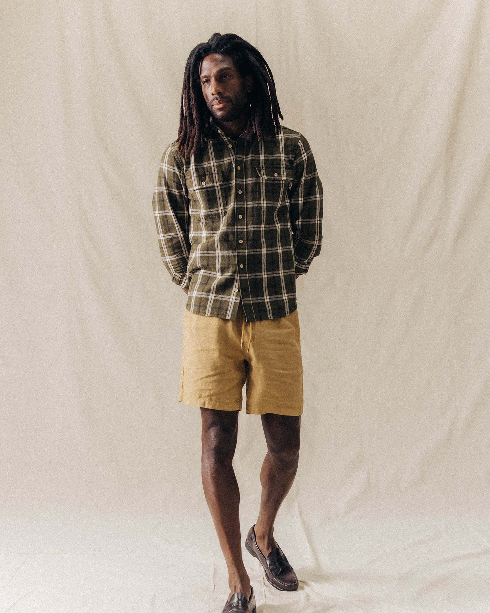Taylor Stitch Craftsman Shirt in Canteen Plaid
