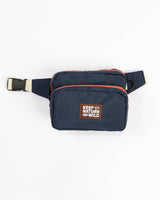 Keep Nature Wild Fanny Pack | Navy/Clay