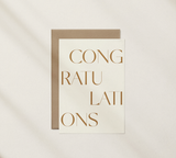 Congratulations Greeting Card