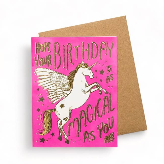 Hope your Birthday Is As Magical As You Card