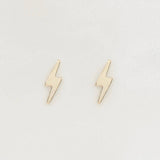 14kt GF Lightning Bolt Studs