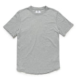 Salty Jersey Tee in Heather Grey