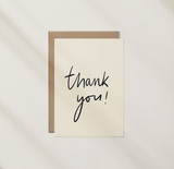 Thank You Greeting Card