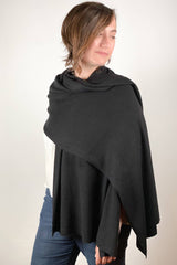 Cashmere Scarf/Wrap Black